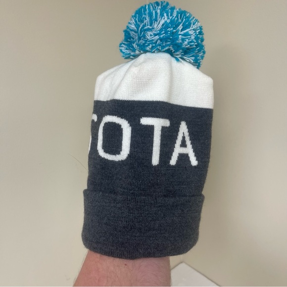 Minnesota “Sota” Multi Color Pom Pom Beanie - Picture 4 of 4
